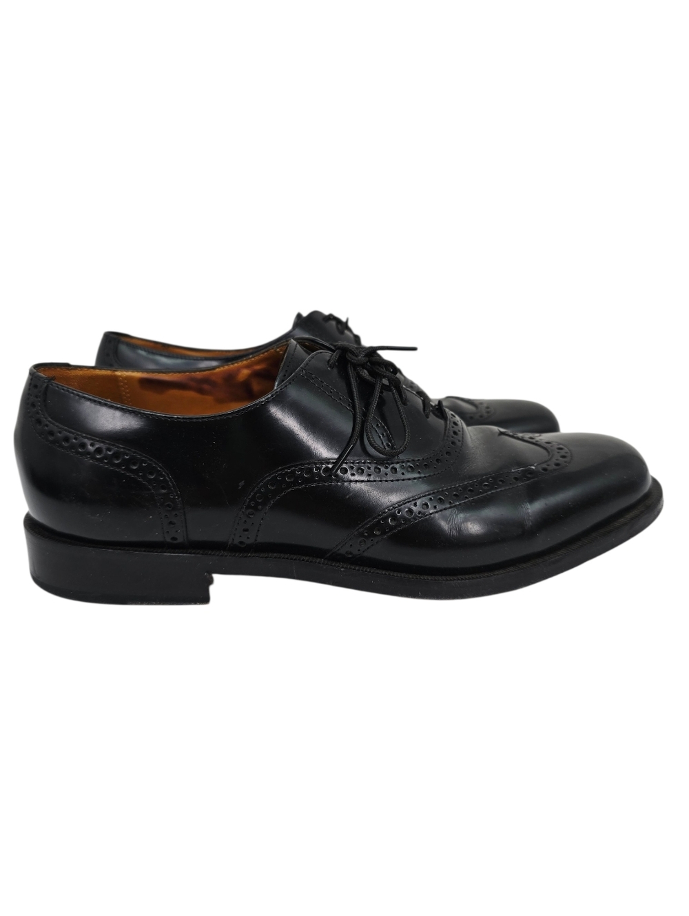 Cole Haan Men's Oxford Wingtip Dress Shoes Black 8.5 - Picture 1 of 7